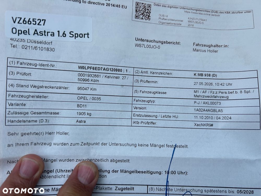 Opel Astra 1.6 Edition Sport - 25
