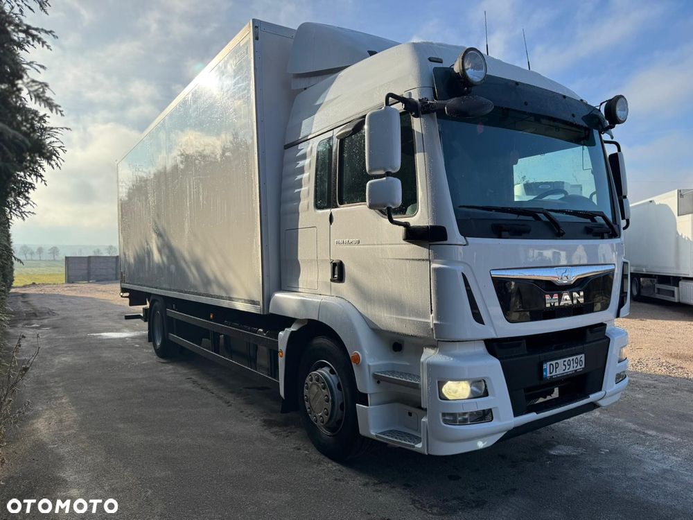 MAN MAN TGM 18.290/ IZOTERMA / OTWIERANY BOK/ /WINDA / 19 EUROPALET/ NISKI PRZEBIEG /SYPIALKA /ACC/EURO6 - 2