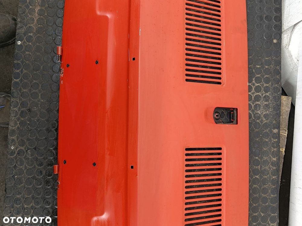 KLAPA BAGAŻNIKA FIAT 126 CZERWONA - 13