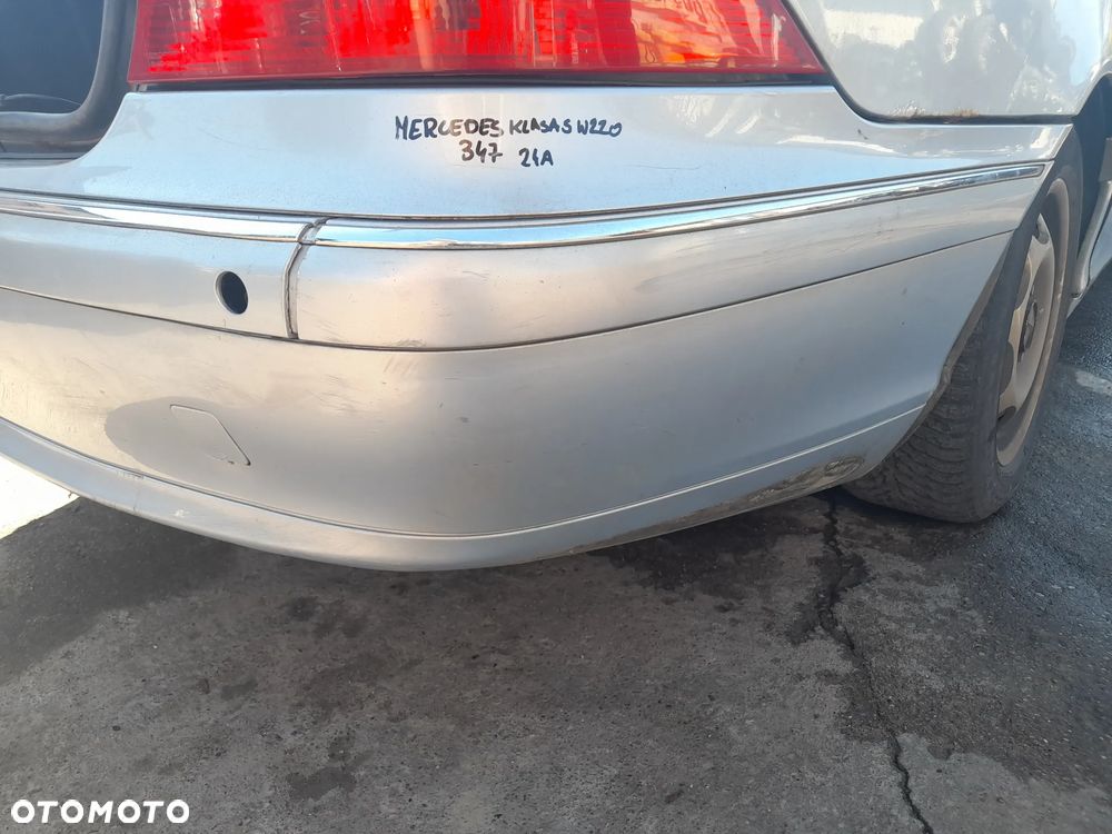 MERCEDES KLASA S W220 ZDERZAK TYŁ TYLNY TYLNI 347 - 13