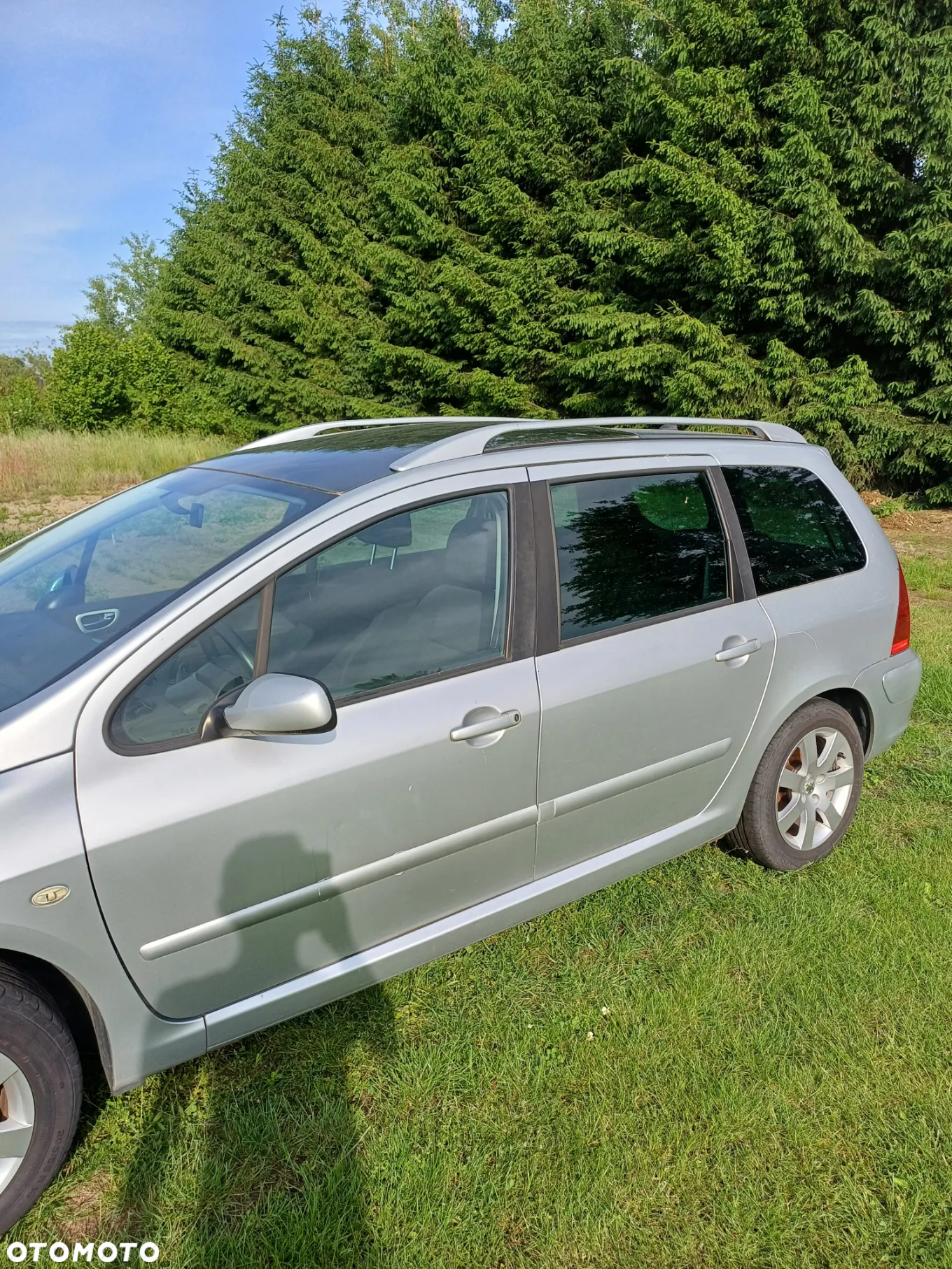 Drzwi Peugeot 307 sw 2007 EZRC stan bdb kombi - 7