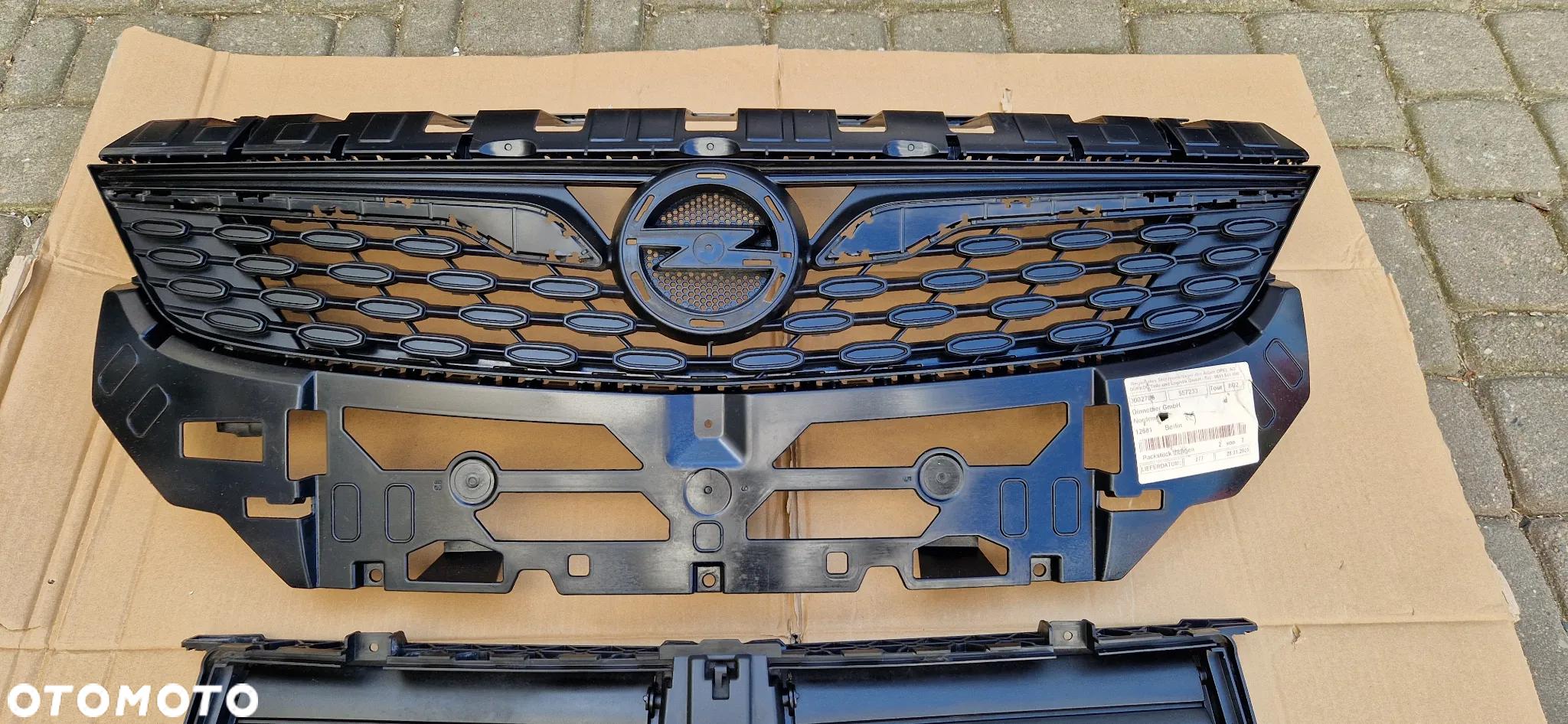 39130452 OPEL ASTRA K V LIFT WZMOCNIENIE STELAŻ ATRAPA GRILL RPLETA 39130502 - 2