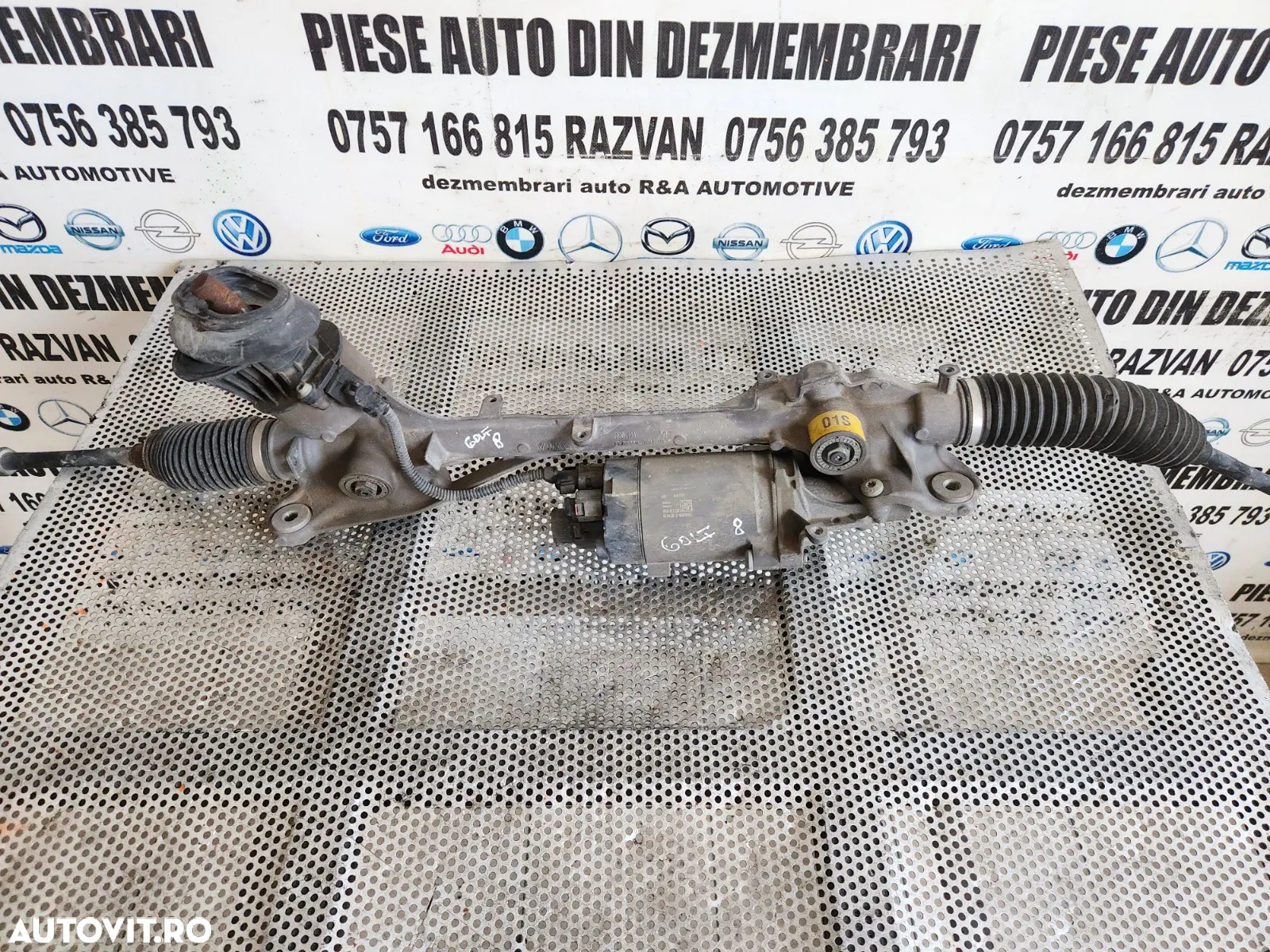 Caseta Directie Electrica Vw Golf 8 VIII Seat Skoda Cod 5WBAG Mic Defect Masina Sub 20.000 Km - 3