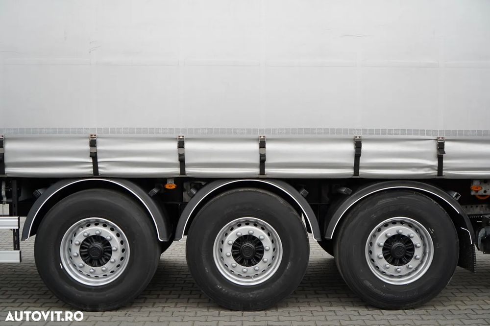 Fruehauf / CORTINĂ / STANDARD / ELEVATOR DHOLLANDIA 2.000 kg / PODEA PUTERNICĂ - 29