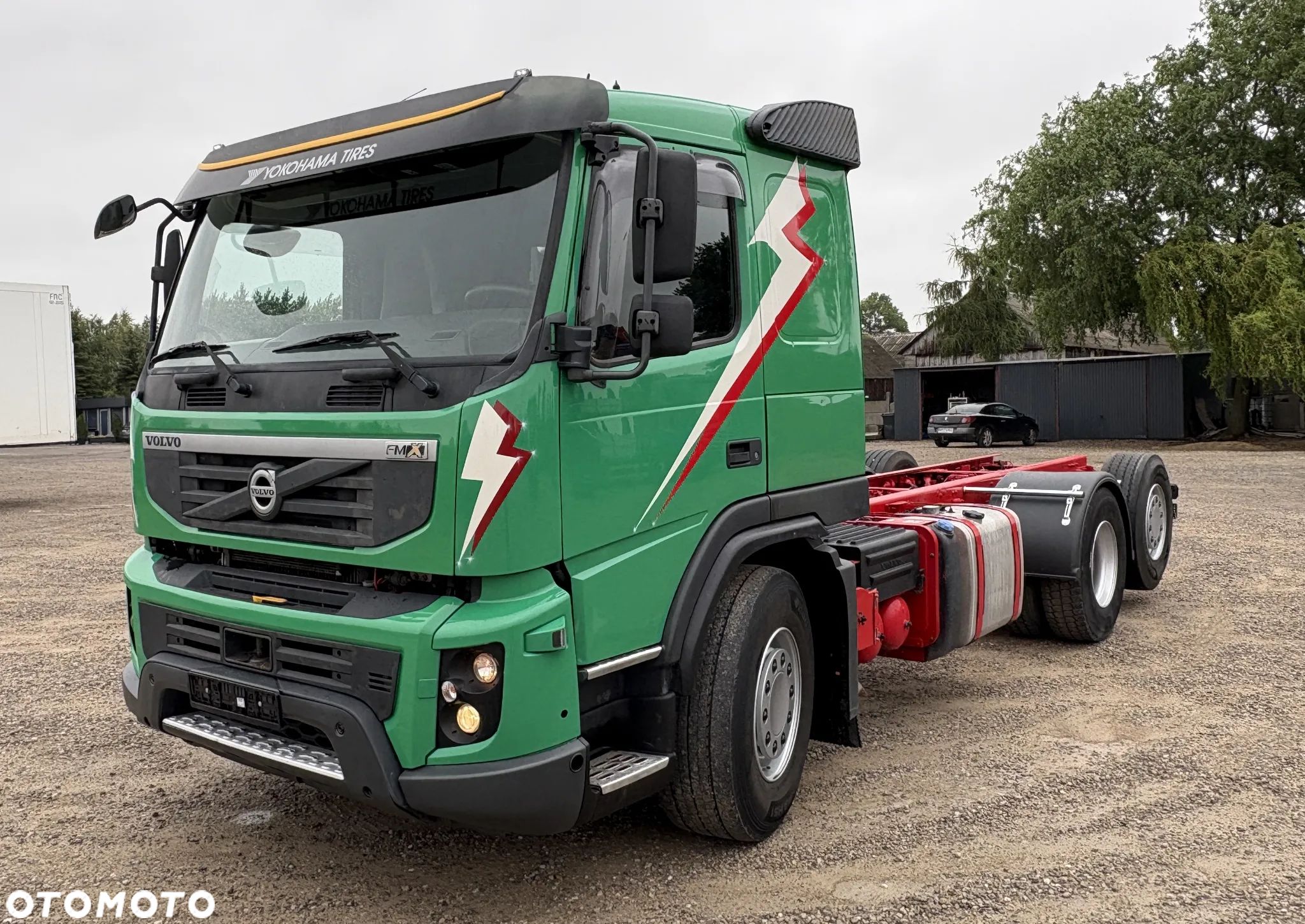 Volvo FMX 450 6X2 rama do zabudowy - 1