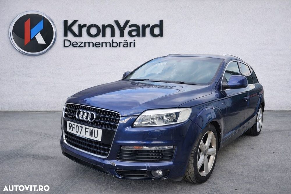 Bara spate AUDI Q7 2005 - 2009 ALBASTRU (898) CU DEFECTE - 9