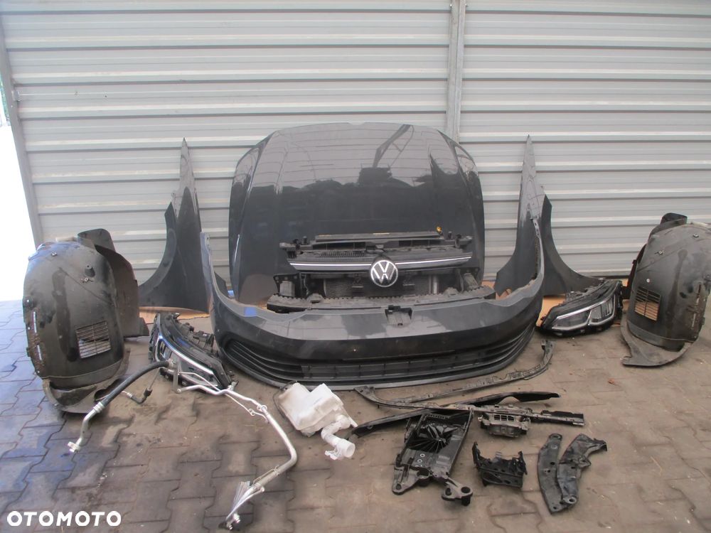 VW GOLF 8 VIII KOMPLETNY PRZÓD MASKA ZDERZAK LAMPA BŁOTNIK PAS PRZEDNI LC7Q - 1