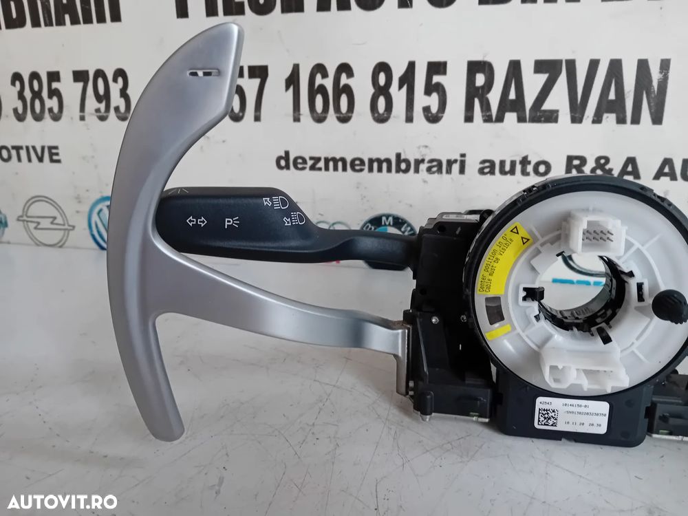 Ansamblu Spira Spirala Volan Airbag Padele Maneta Alfa Romeo Stelvio 2017-2022 Cod 01561468480 - 4