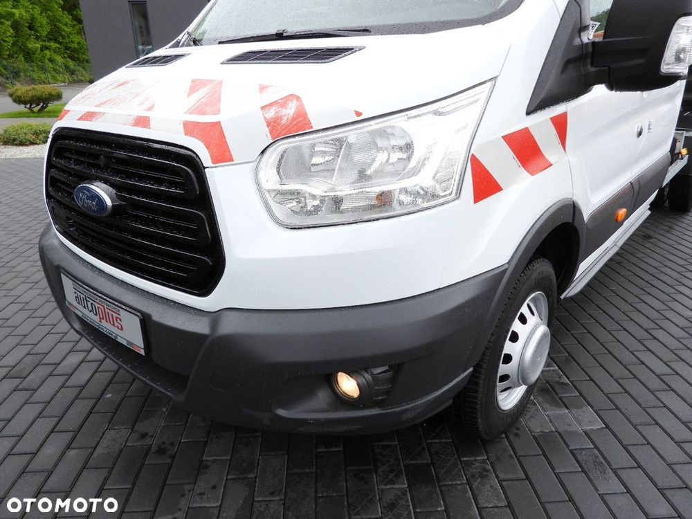 Ford TRANSIT WYWROTKA PODWÓJNA KABINA DOKA 6 MIEJSC TEMPOMAT KLIMATYZACJA BLIŹNIACZE KOŁA  170KM - 19