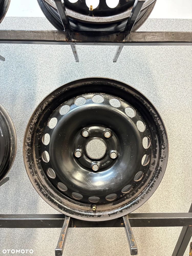 4 FELGI STAL. VW CADDY , GOLF 5,6,TOURAN,SKODA OCTAVIA,SEAT LEON 15'' 6J , ET47 , FV - 5