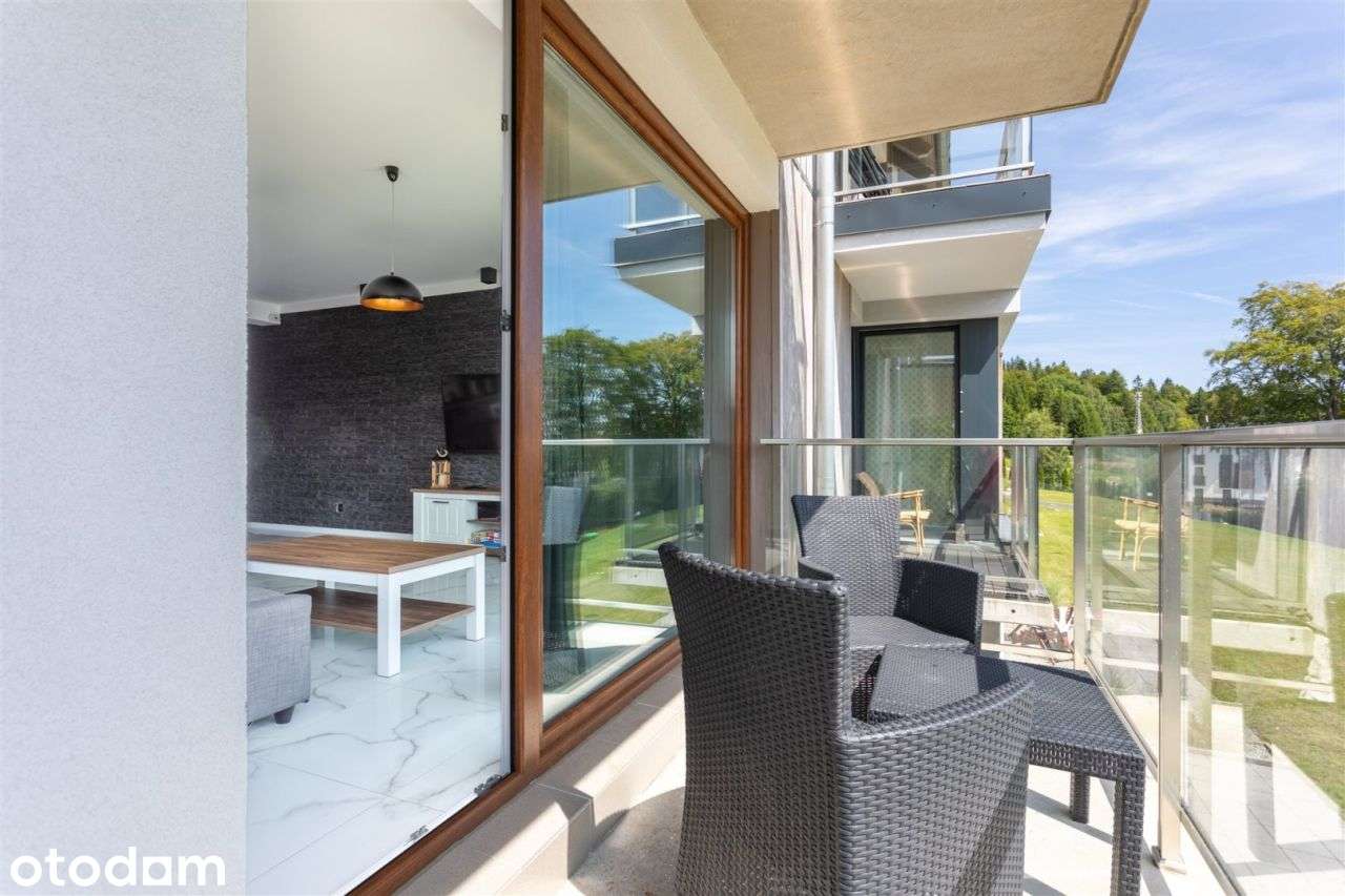 Apartament z widokiem na panoramę Karkonoszy