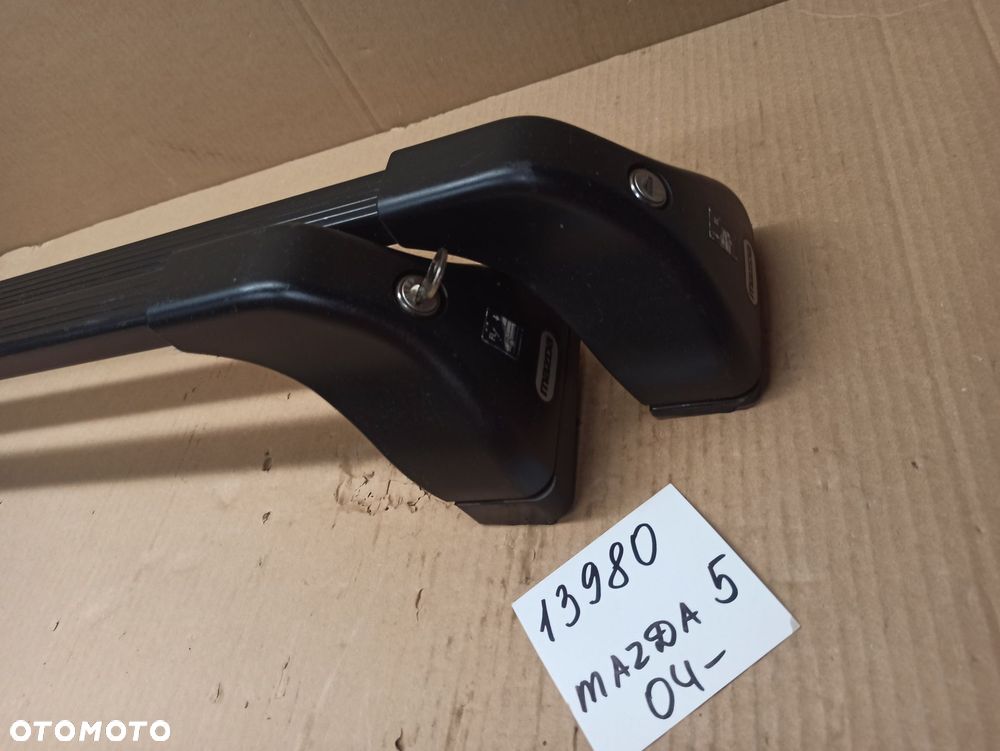 Bagażnik dachowy bazowy belki poprzeczki Mazda 5 05-10 - 1