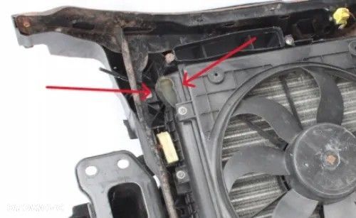 PAS PRZEDNI WZMOCNIENIE CHŁODNICE SKODA SUPERB II 2008R- 2.0 TDI - 5