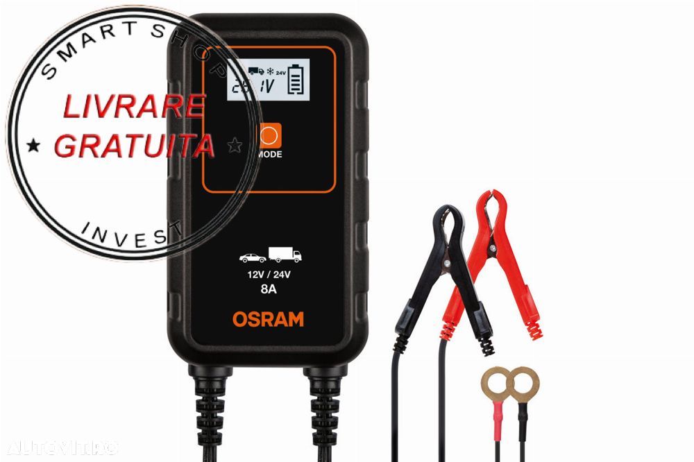 Redresor auto Osram BATTERYcharge 908 OEBCS908- livrare gratuita - 9