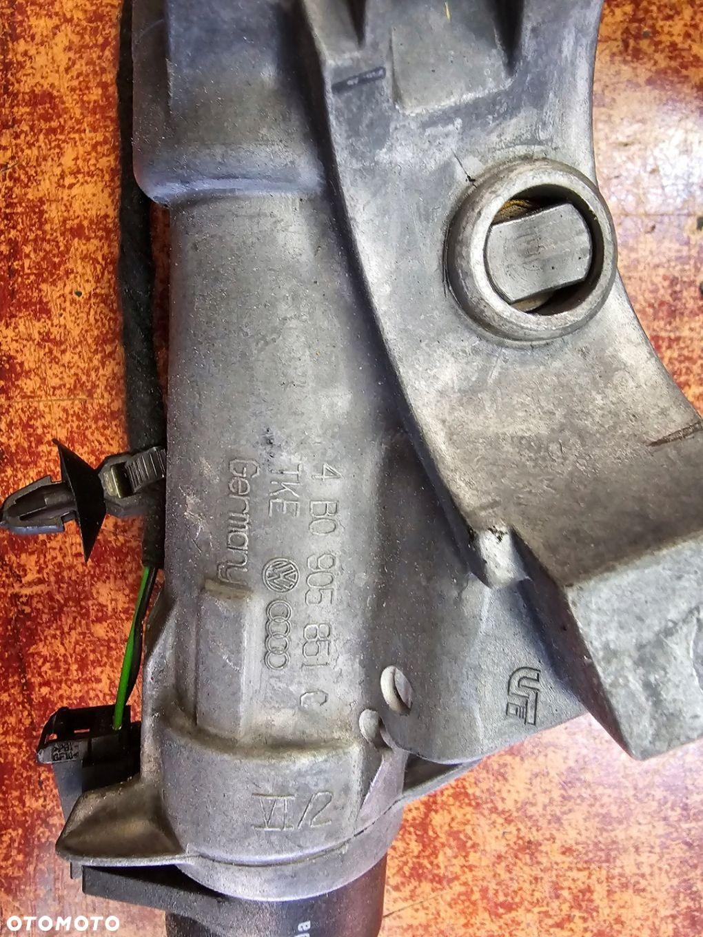 ZESTAW IMMO STARTOWY KOMPUTER 0261206051 VW AUDI A4 B6 00 2.0 20V ALT - 9