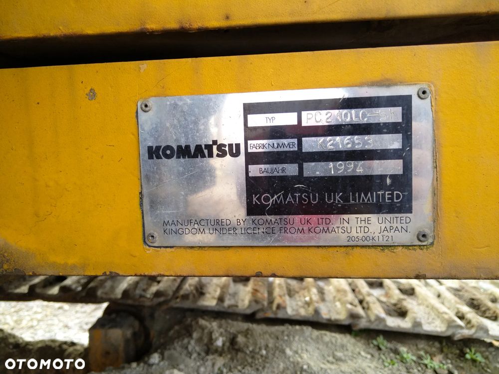 Komatsu PC210-5K - 6