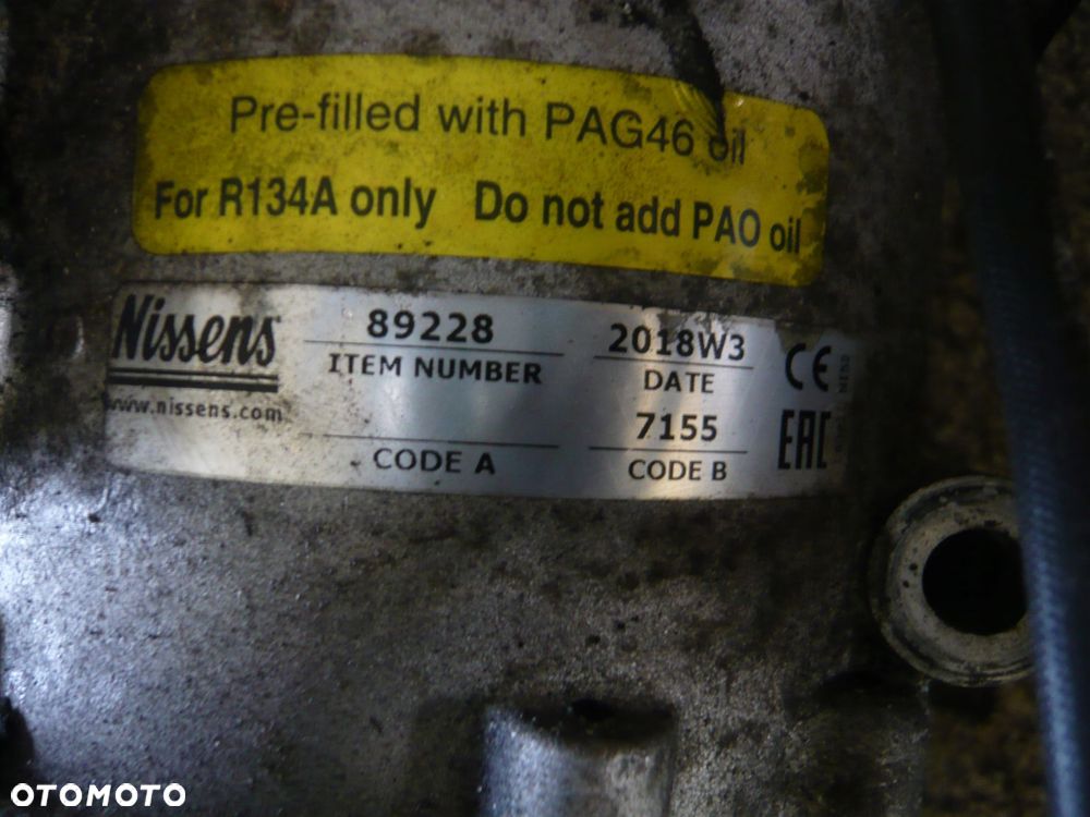 sprężarka kompresor klimatyzacji 89228 ford mondeo mk3 - 2