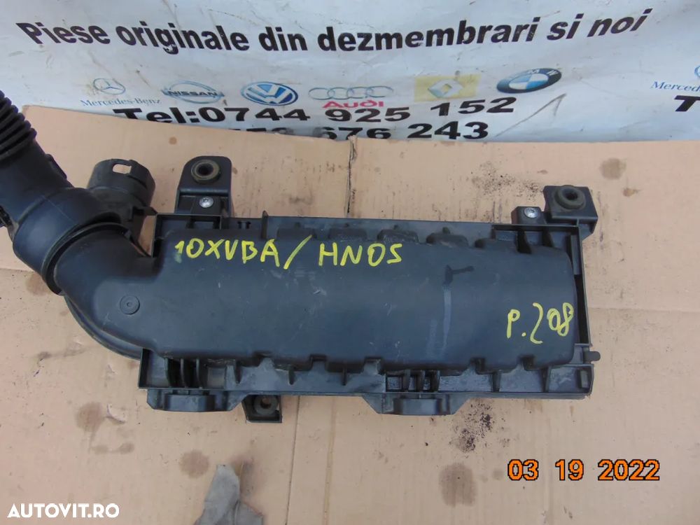 Carcasa Filtru aer peugeot 1.2 benzina 208 2008 308 3008 citroen c3 c4 cactus partner berlingo hn05 - 2