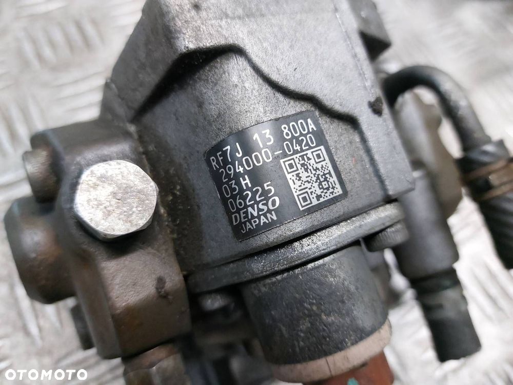 POMPA WTRYSKOWA + WTRYSKIWACZE + LISTWA KOMPLET MAZDA 6 I LIFT 2.0 DI - 2