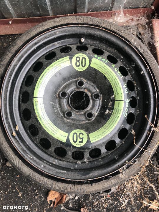 KOŁO DOJAZDOWE AUDI VW SKODA SEAT