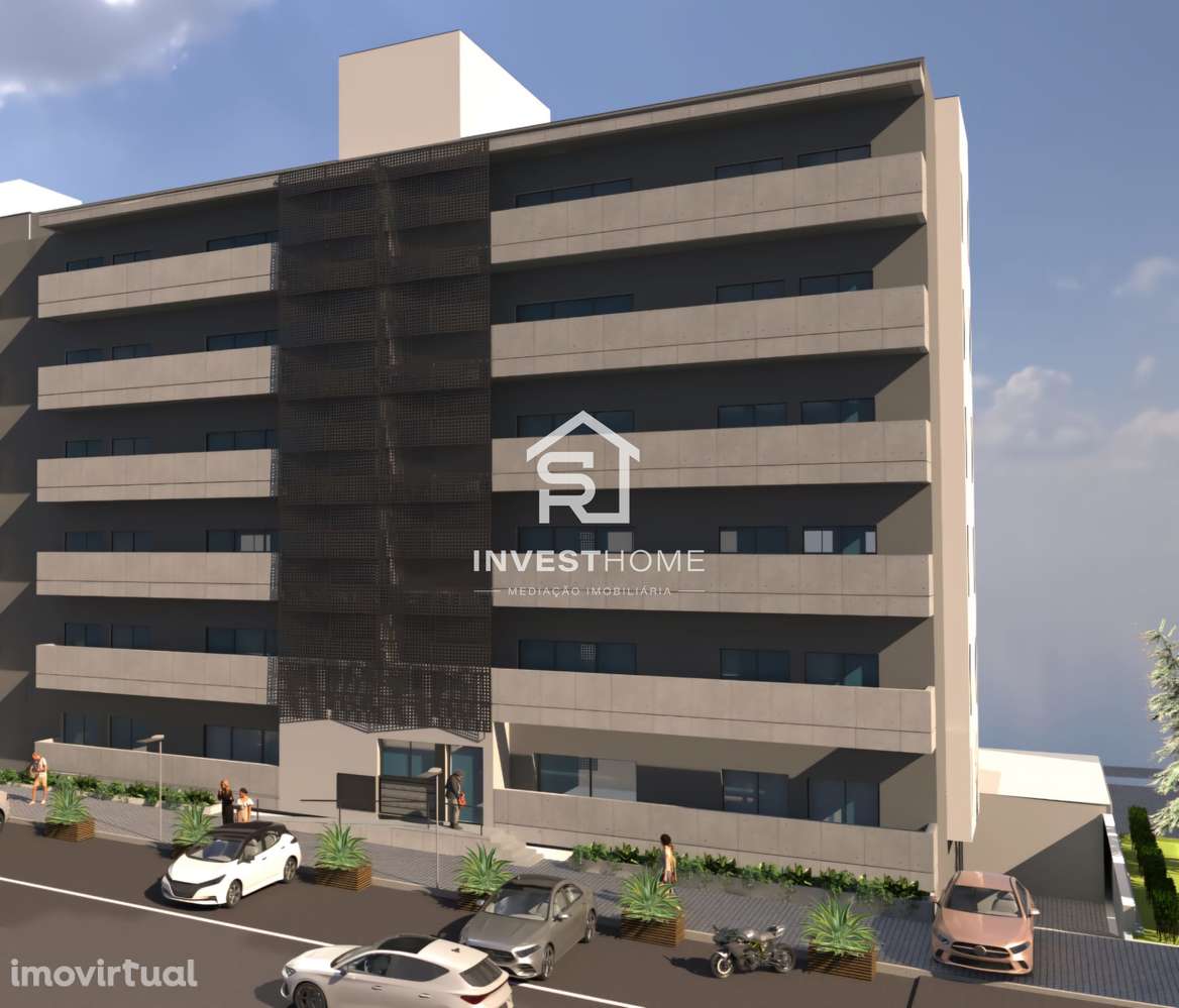 Apartamento T2 | Construção 2027 | Varanda | Lug Garagem - Grande imagem: 2/26