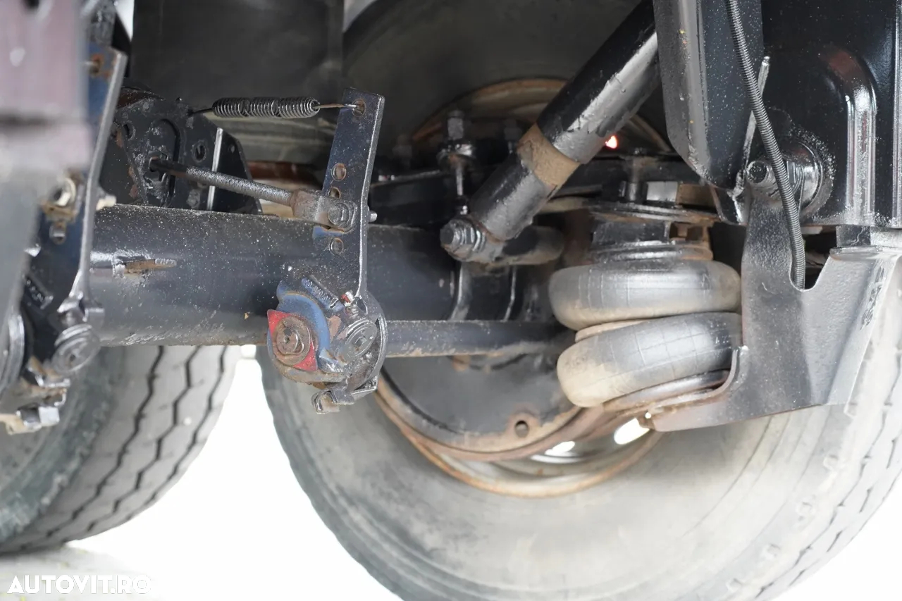 Meiller BASCOLĂ CU 3 LATE / REMORCA TANDEM / AXE RIDICABILE / SAF - 18