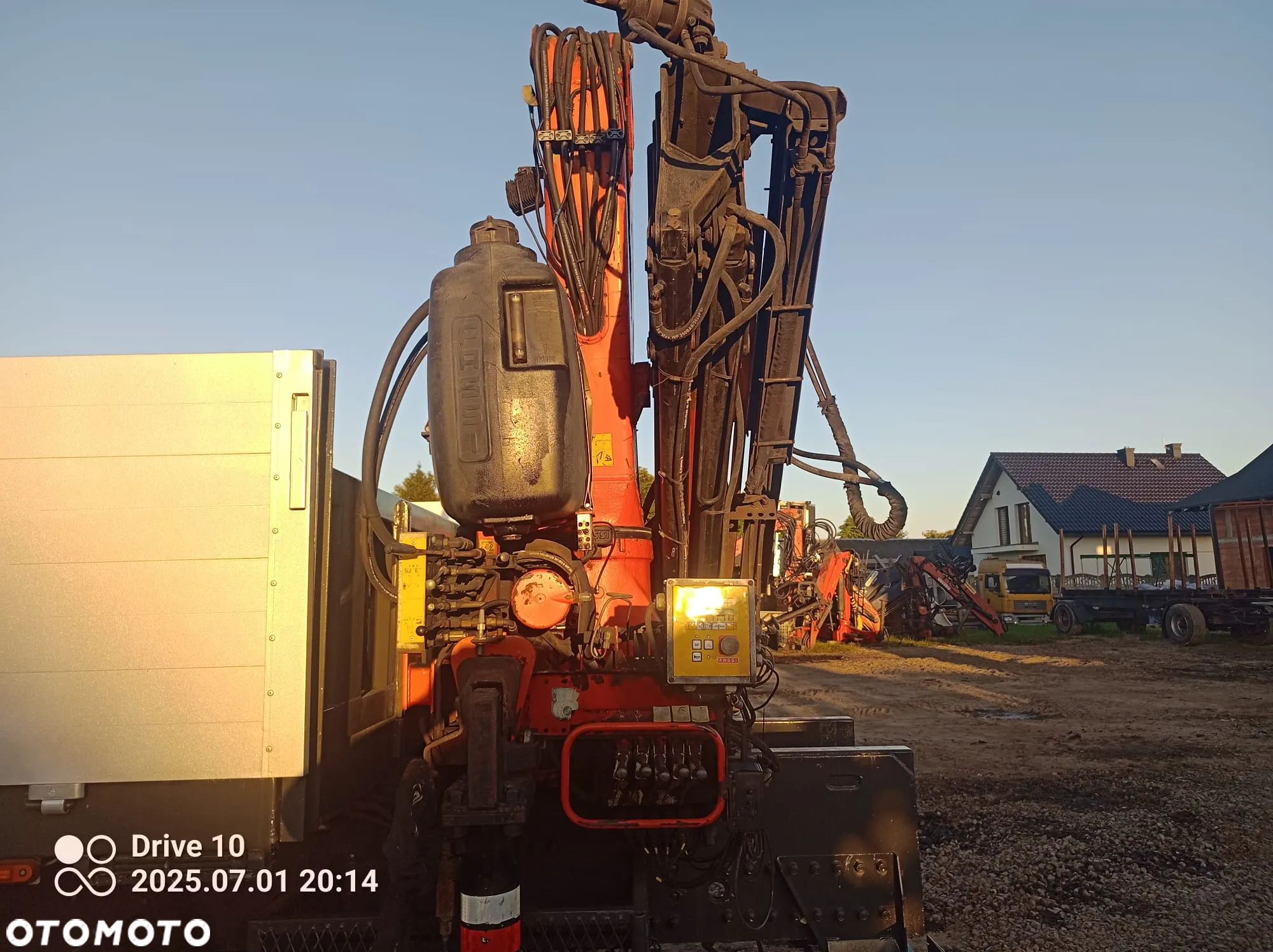 Hds Fassi F190A23 2005rok dźwig żuraw 3 wysuwy hydrauliczne - 4