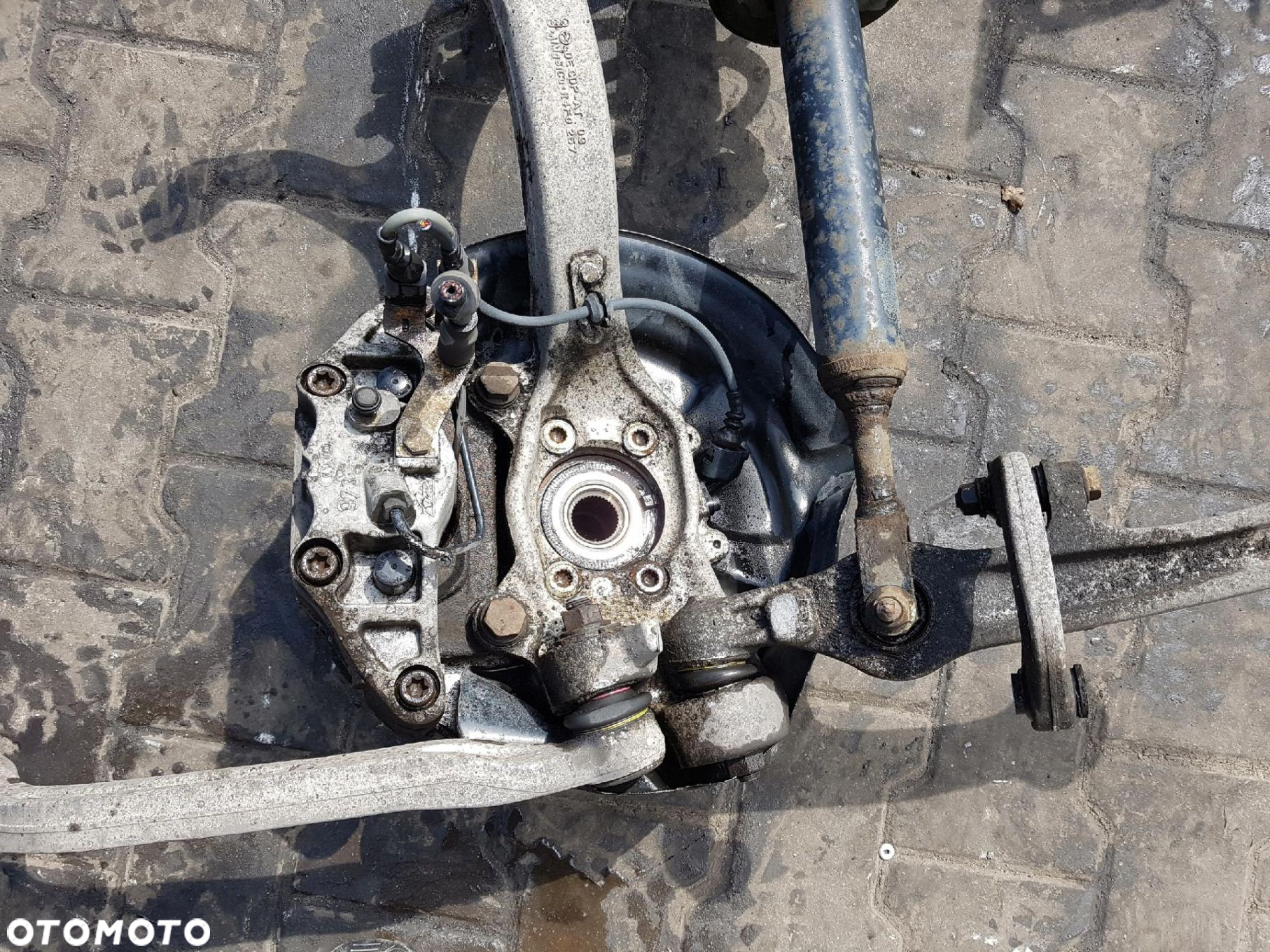 AUDI A6 C6 04r- 2.0 TFSI TDI ZWROTNICA LEWA PRZÓD - 4