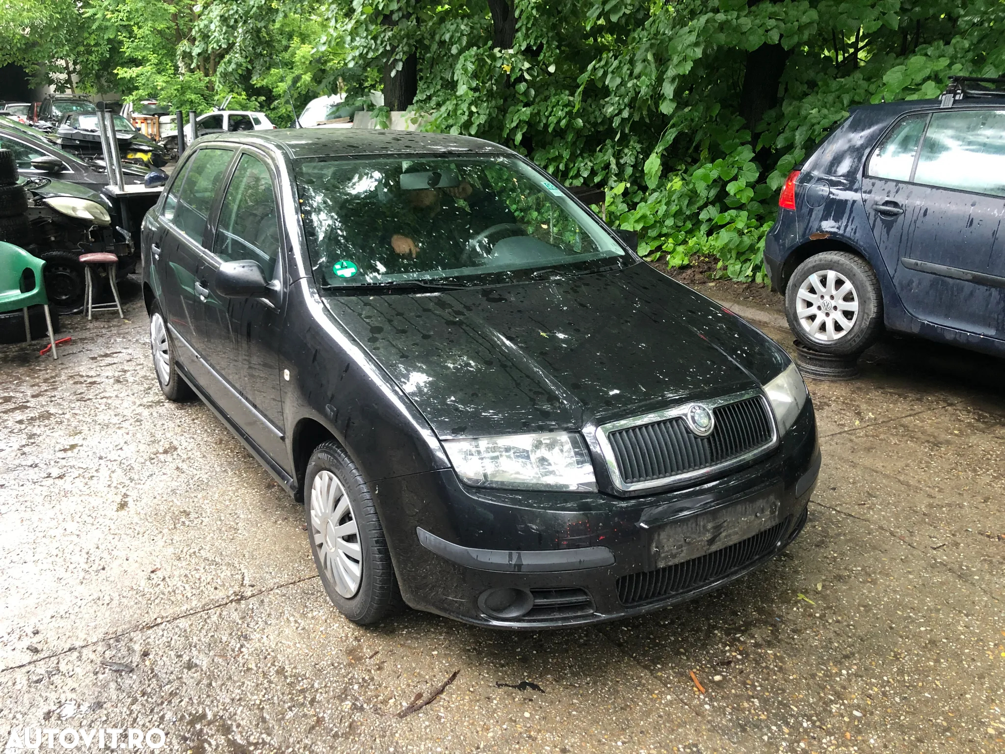 Dezmembrez Skoda Fabia 1 facelift 2006 negru 1.2 benzina BMD - 11