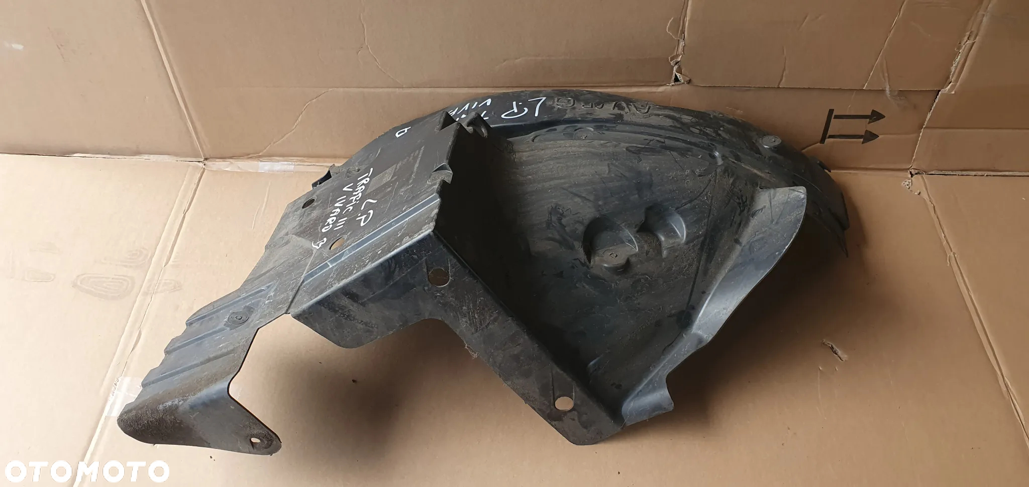 Nadkole lewy przód przednie lewe Opel Vivaro B Trafic III 93867897 638437451R - 6