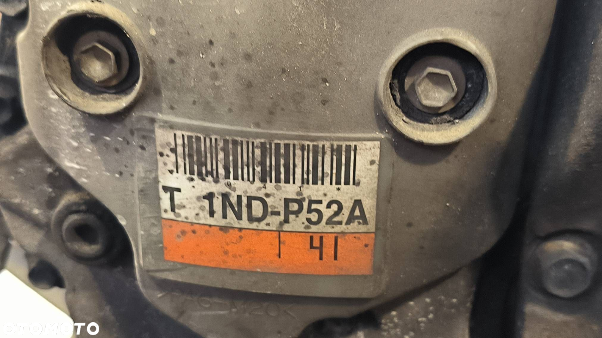 SILNIK KOMPLETNY TOYOTA YARIS I 1ND-P52A 1.4 D4D 75KM - 5