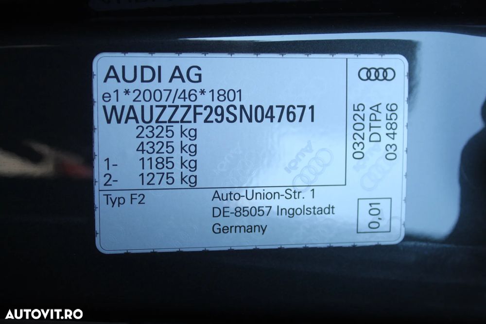 Audi A6 40 TDI quattro S tronic MHEV Advanced - 36