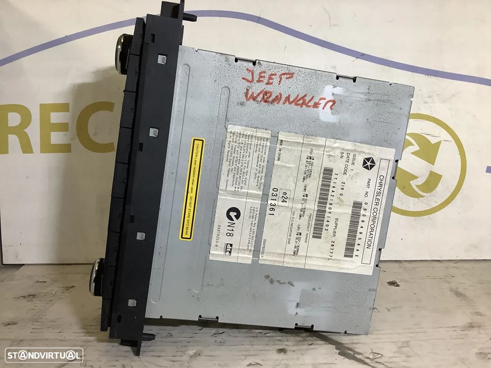 Rádio Jeep Wrangler - 3