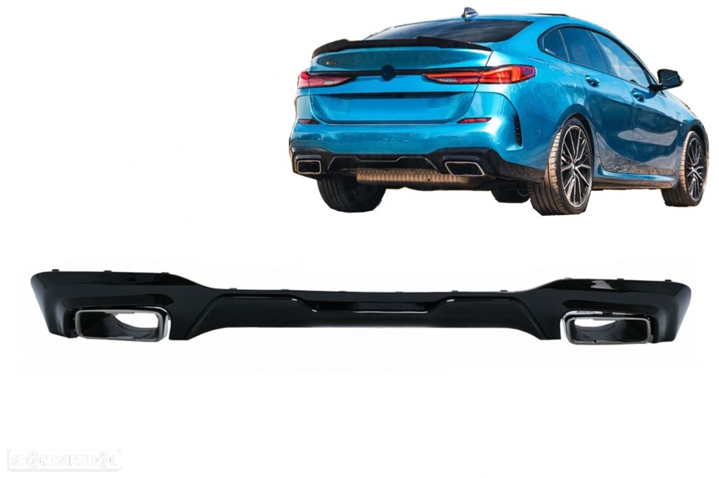 Difusor com Ponteiras Bmw Série 2 F44 Gran Coupe (2020 em diante) - 1
