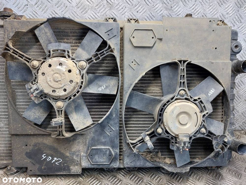 CHŁODNICA WODY + WENTYLATOR CITROEN JUMPER I 2.2 HDI BOXER I DUCATO II - 2