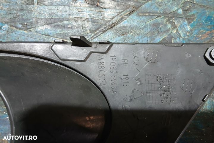 Grila proiector dreapta 1P0853666A 1P0853666A Seat Leon 2 1P [facelif - 3