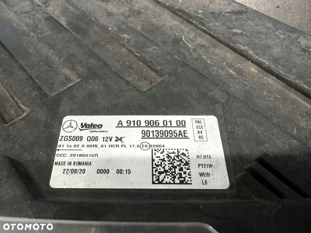 reflektor mercedes sprinter w907 w910 18- a9109060100 prawy - 13