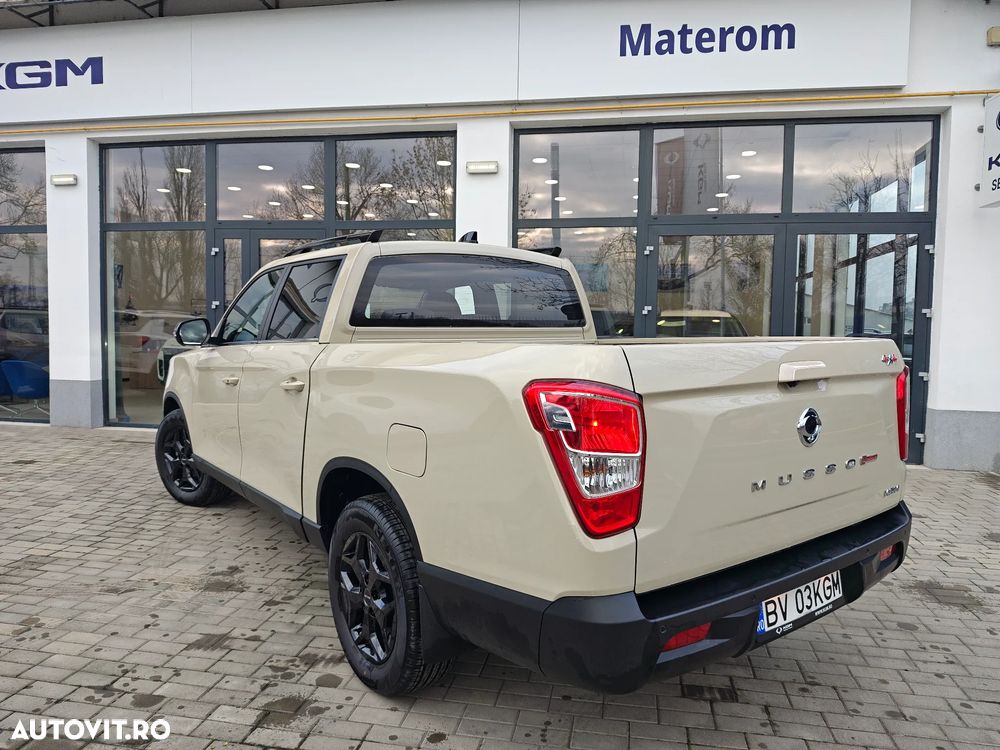 SsangYong MUSSO Grand 2.2 e-XDI 4WD 6AT Black Edition - 4