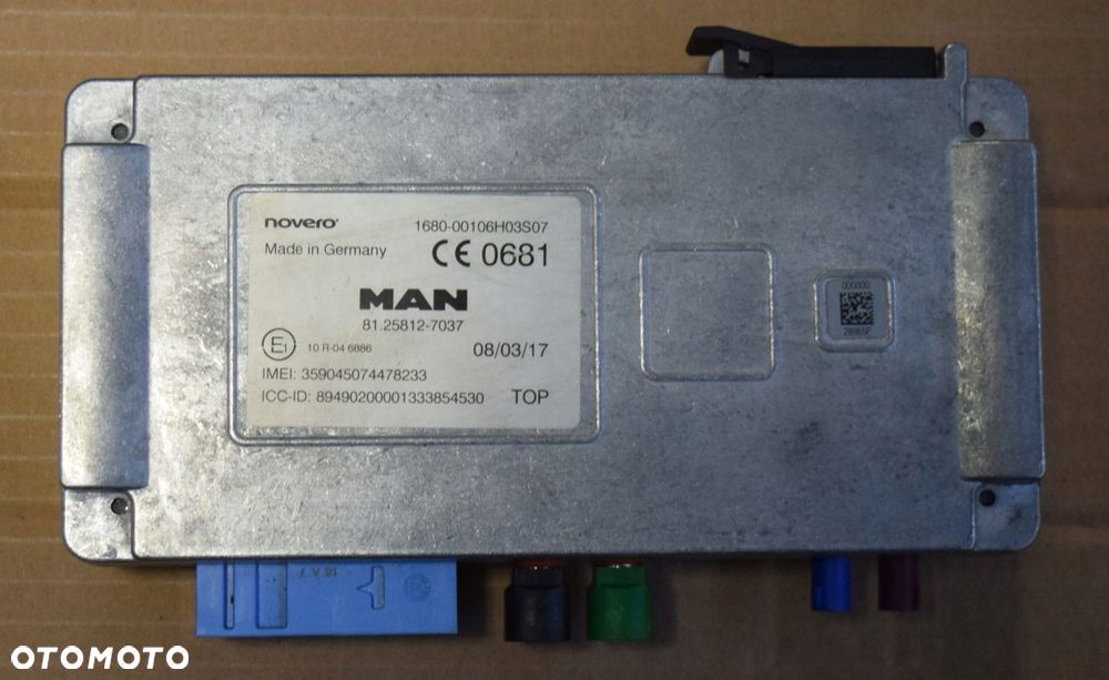 MODUŁ GPS MAN 81.25812-7037 NOVERO - 2