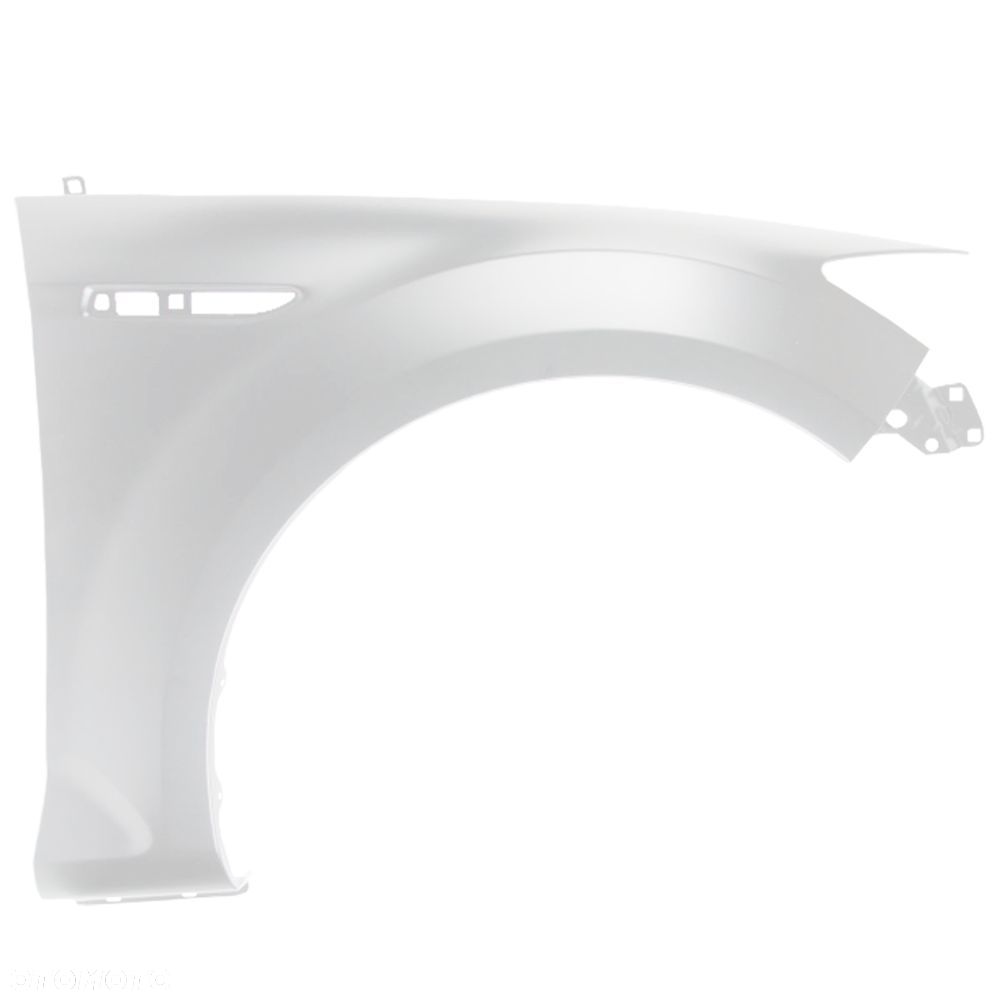 BLU Błotnik Ford Mondeo MK4 IV LIFT 7VTA prawy biały 2010-2015 przód FrozenWhite - 2