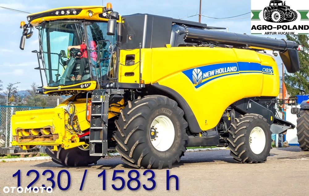 New Holland CX 8.90 - 1230/1583 h + GPS-AUTOPILOT + VARIO 7,62 M - 2018 ROK - 2