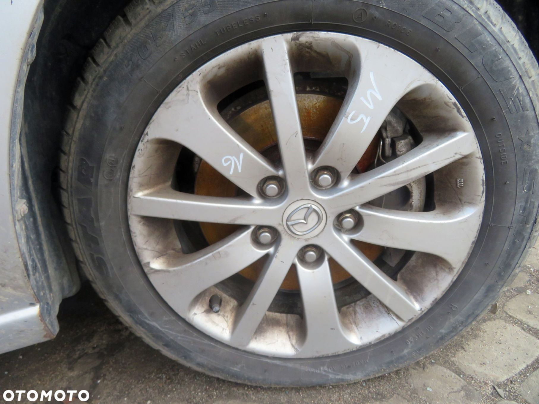 KOŁA FELGI ALUFELGI 5 CR19 I  16 5x114.3 MAZDA 2005-2008 - 5