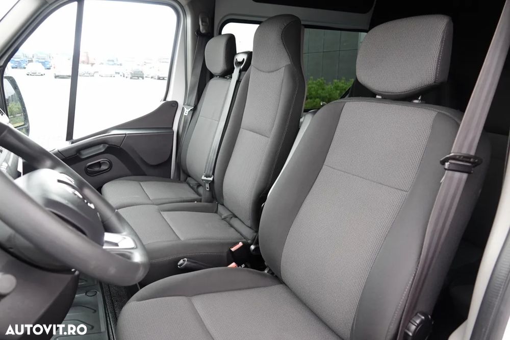 Renault MASTER / CAROSERIE ROATĂ / FUGO / CABINĂ MIXĂ 7 LOCURI / CAROSERIE / DEALER POLONESC / UNIC PROPRIETAR - 23