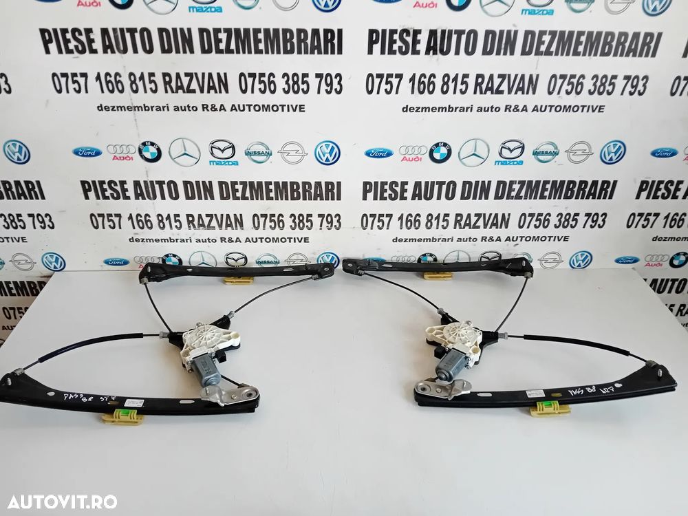 Macara Geam Electrica Stanga Dreapta Fata Spate Vw Passat B8 2014-2020 Volan Stanga - 3