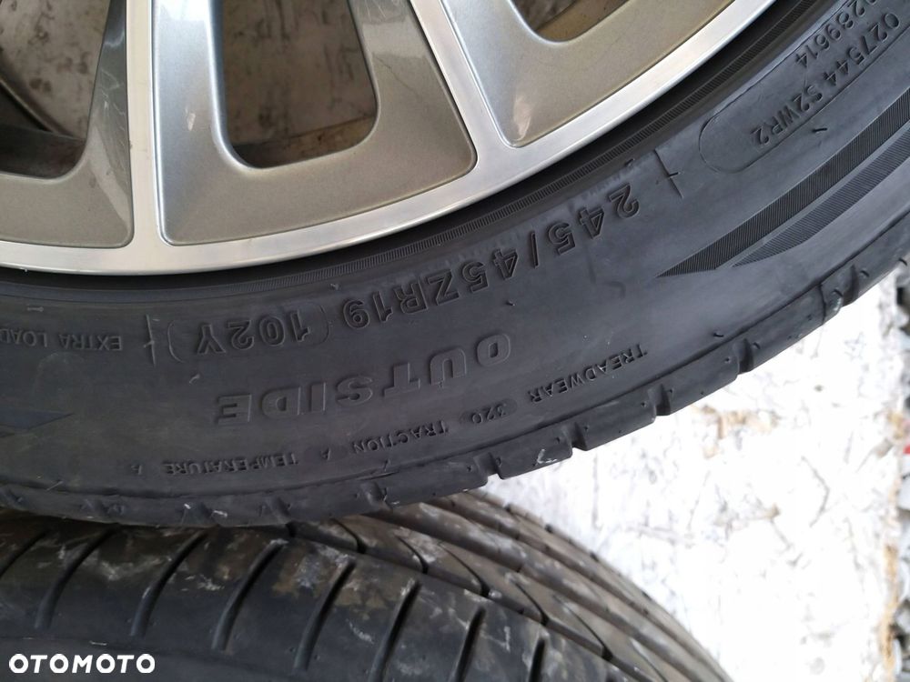 bmw 7 f01 f02 5 f10 f11 felga felgi opony koła aluminiowe r19 5x120 6775993 - 9