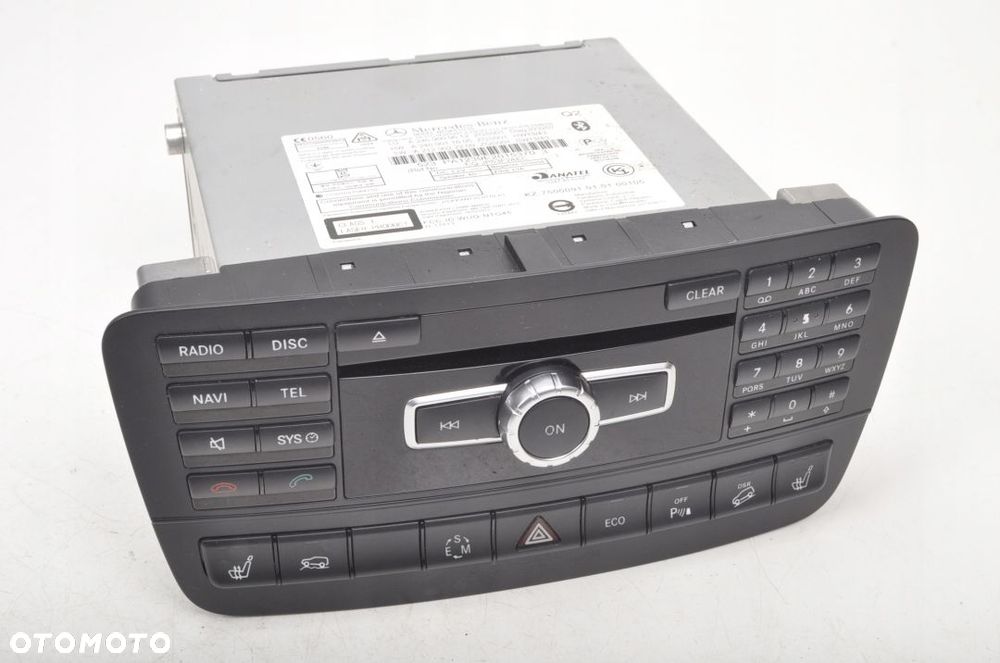 MERCEDES KLASA GLA X156 RADIO CD A2469009612 - 1