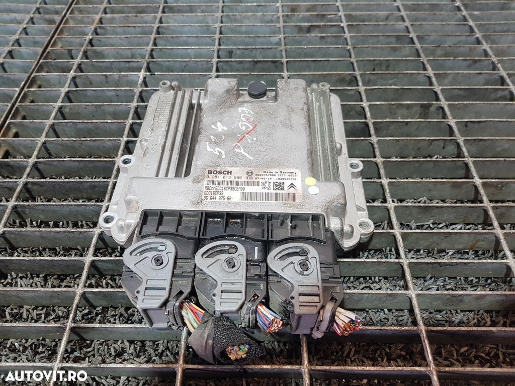 Calculator motor Peugeot 4007 2.2 HDI 2007 - 2012 156CP Manuala 4HN (524) 0281013666 - 1