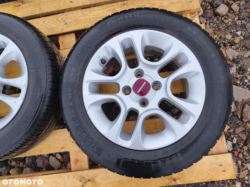 ALUFELGI KOŁA FELGI 14 CALI 4X98 FIAT PANDA III - 2