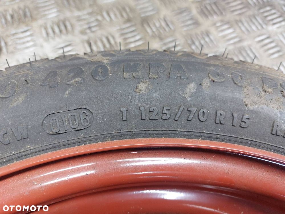 DOJAZDÓWKA 4x100 4Jx15 ET45 FI54,1 125/70R15 CONTINENTAL SUZUKI IGNIS II - 4