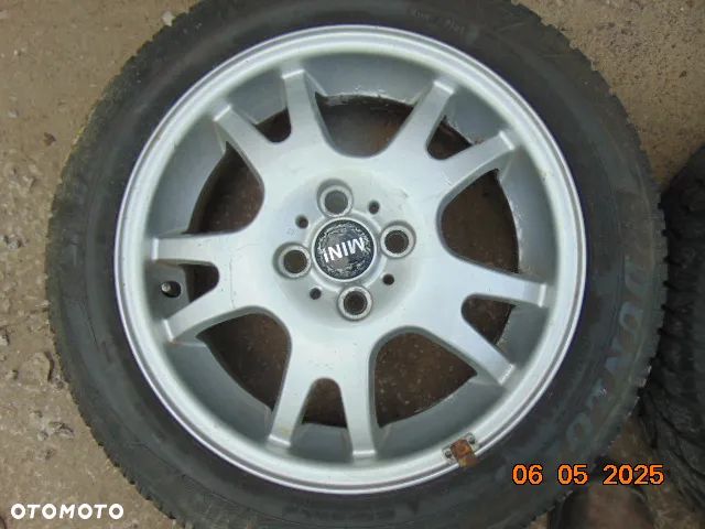 MINI R50 R52 R53 R55 R56 R57 JCW wzór styling 87 DOUBLE SPOKE ALUFELGi 16 oryginał 6777971 SUPER felgi alu koła aluminiowe 6755814 - 8